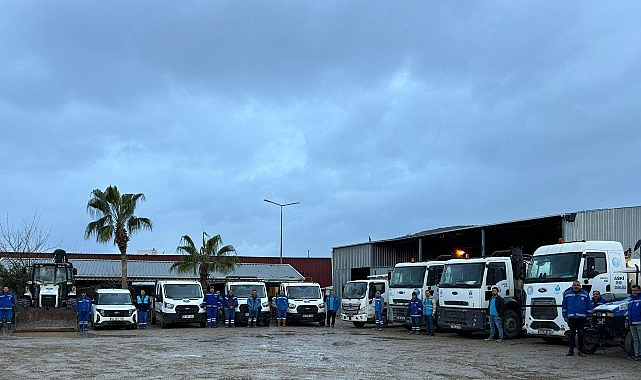 Aydın Büyükşehir Belediyesi Şiddetli Yağışa Hazırlanıyor