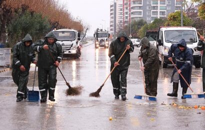 Aydın’da Şiddetli Sağanak Yağışa Karşı Alınan Önlemler