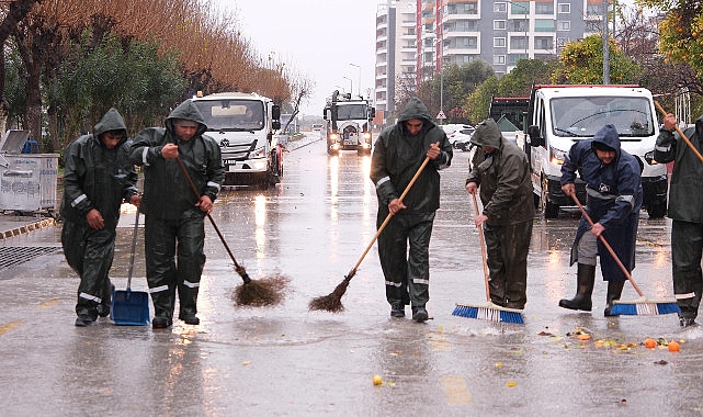 Aydın’da Şiddetli Sağanak Yağışa Karşı Alınan Önlemler