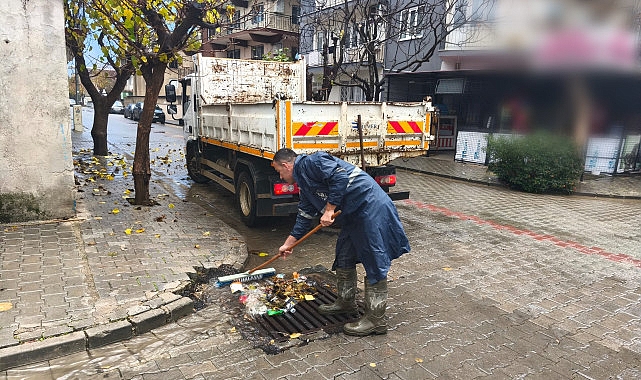 Aydın’da Yağışlı Hava İçin Ekipler Teyakkuzda