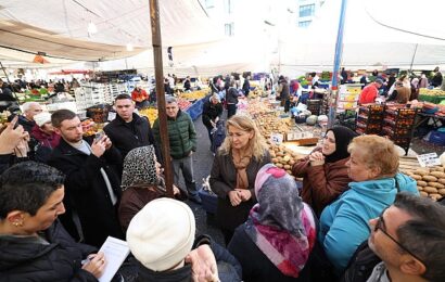 Bakırköy Belediye Başkanı Ayşegül Ovalıoğlu, Vatandaşlarla Buluşmaya Devam Ediyor