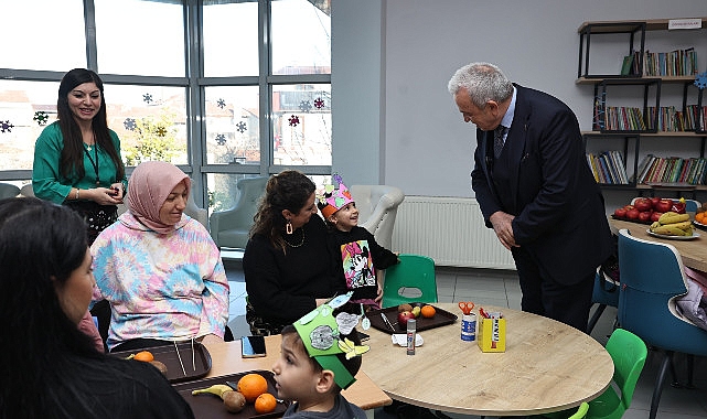 Başkan Şadi Özdemir, Çalı Kadın ve Çocuk Akademisi’ni Ziyaret Etti