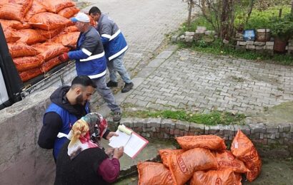 Canik Belediyesi’nden Isınma Desteği ile İhtiyaç Sahiplerine Yardım