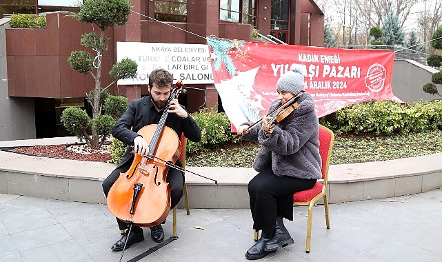 Çankaya Belediyesi Yılbaşı Pazarı ile Kadın Emeğini Destekliyor