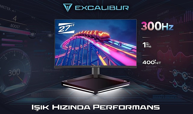 Casper Excalibur 27” Curved Gaming Monitör ile Oyun Deneyimini Zirveye Taşıyor