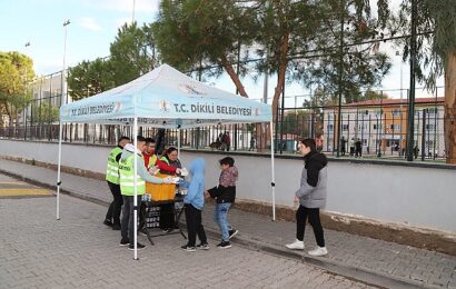 Dikili Belediyesi’nden Öğrencilere Beslenme Desteği