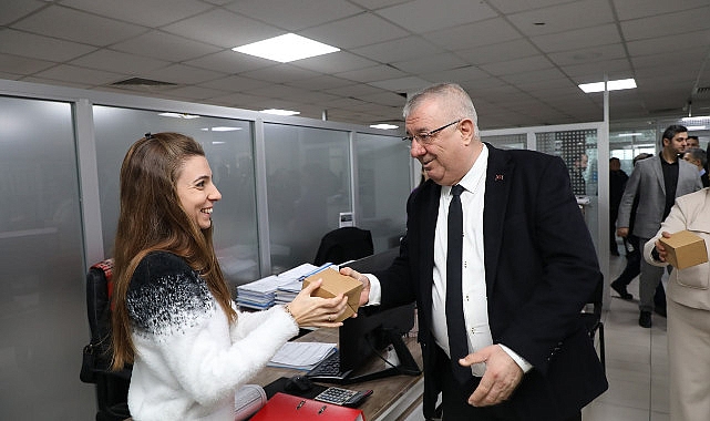 Edremit Belediye Başkanı’ndan Yeni Yıl Ziyareti