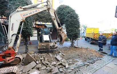 Efes Selçuk’ta Doğal Gaz ve Altyapı Çalışmaları Başladı