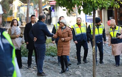 Efes Selçuk’ta Doğal Gaz ve Altyapı Çalışmaları Hızla Devam Ediyor