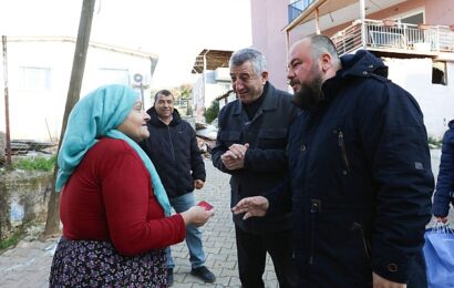 Güzelbahçe Belediye Başkanı Mustafa Günay’dan İhtiyaç Sahiplerine Yeni Yıl Sürprizi