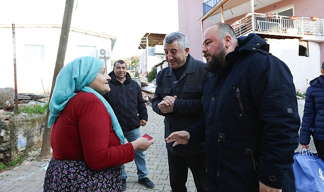 Güzelbahçe Belediye Başkanı Mustafa Günay’dan İhtiyaç Sahiplerine Yeni Yıl Sürprizi