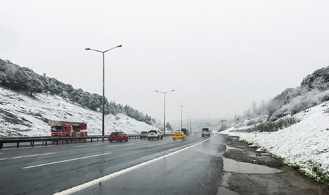 İstanbul ve Marmara Bölgesi’nde Soğuk ve Yağışlı Hava Etkisini Sürdürüyor