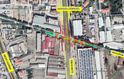 İzmir’de Gaziemir Taşıt Üst Geçidi ile Trafik Sorununa Çözüm