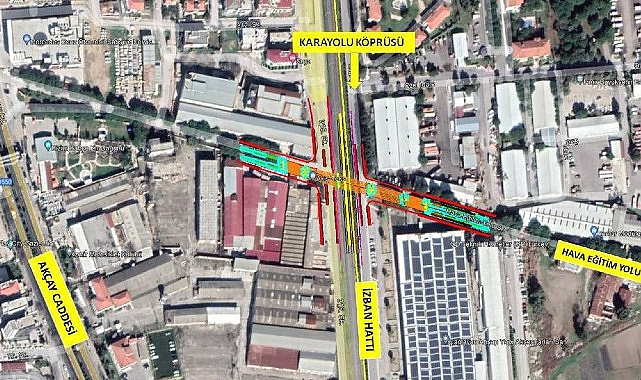 İzmir’de Gaziemir Taşıt Üst Geçidi ile Trafik Sorununa Çözüm