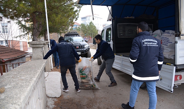 Kahramankazan Belediyesi’nden Kış Aylarında İhtiyaç Sahiplerine Destek Projesi