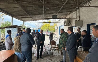 Kemer Belediye Başkanı Necati Topaloğlu’ndan Belediye Personeline Teşekkür Ziyareti