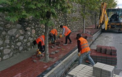 Kocaeli Büyükşehir Belediyesi Kırsal Yollara Yatırım Yapıyor