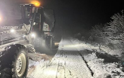 Konya’da Kış Çalışmaları ve Acil Durum Önlemleri