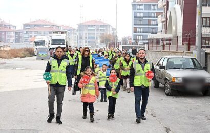 Konya’da Sürdürülebilir Ulaşım İçin ‘Yayabüs’ Uygulaması