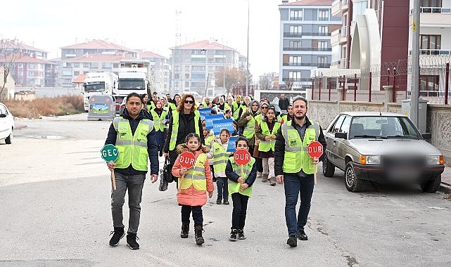 Konya’da Sürdürülebilir Ulaşım İçin ‘Yayabüs’ Uygulaması