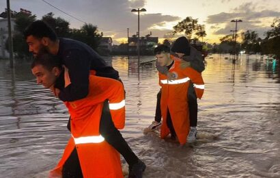 Manavgat’ta Sağanak Yağış Sonrası Su Baskınları