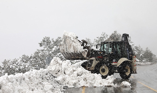 Muğla’da Kar Yağışlarına Hızlı Müdahale: Tüm Yollar Ulaşıma Açıldı