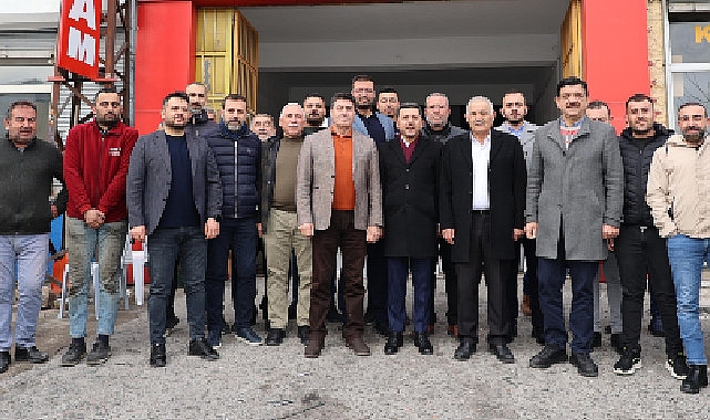 Nevşehir Belediye Başkanı Rasim Arı, Yeni Sanayi Sitesi 2. Blok Esnafıyla Buluştu