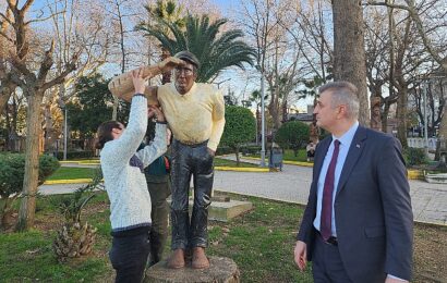 Uluslararası Zühtü Müridoğlu Ahşap Heykel Sempozyumu’nda Heykel Onarımları