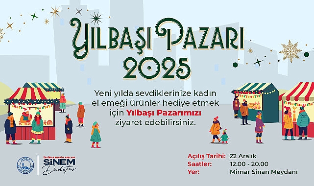 Üsküdar Belediyesi Yılbaşı Pazarı 2025 Etkinliği