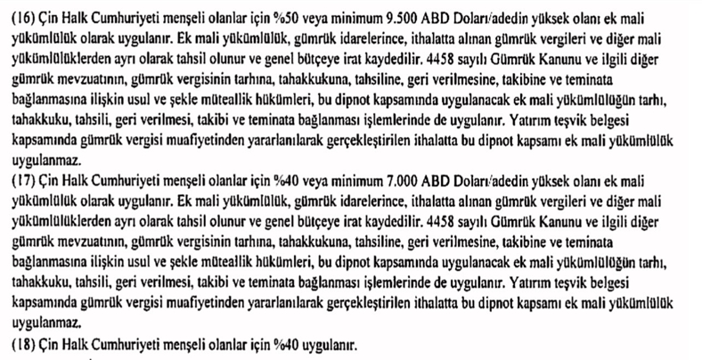 2024'te Çin Menşeli Otomobillere Uygulanan Yeni Ek Vergi