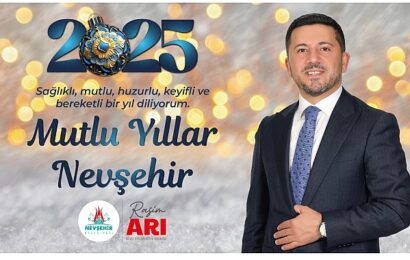 2025 Yılına Merhaba: Başkan Rasim Arı’nın Yeni Yıl Mesajı