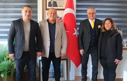 Akdeniz Tahtacılar Derneği’nden Kemer Belediye Başkanı’na Nezaket Ziyareti