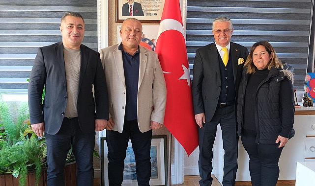 Akdeniz Tahtacılar Derneği’nden Kemer Belediye Başkanı’na Nezaket Ziyareti