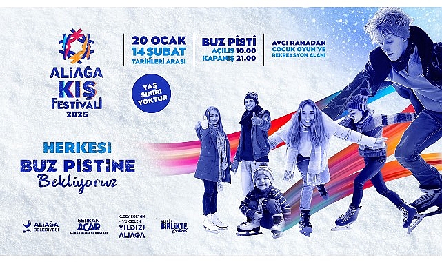 Aliağa Kış Festivali 2024: Buz Pateni Keyfi Başlıyor