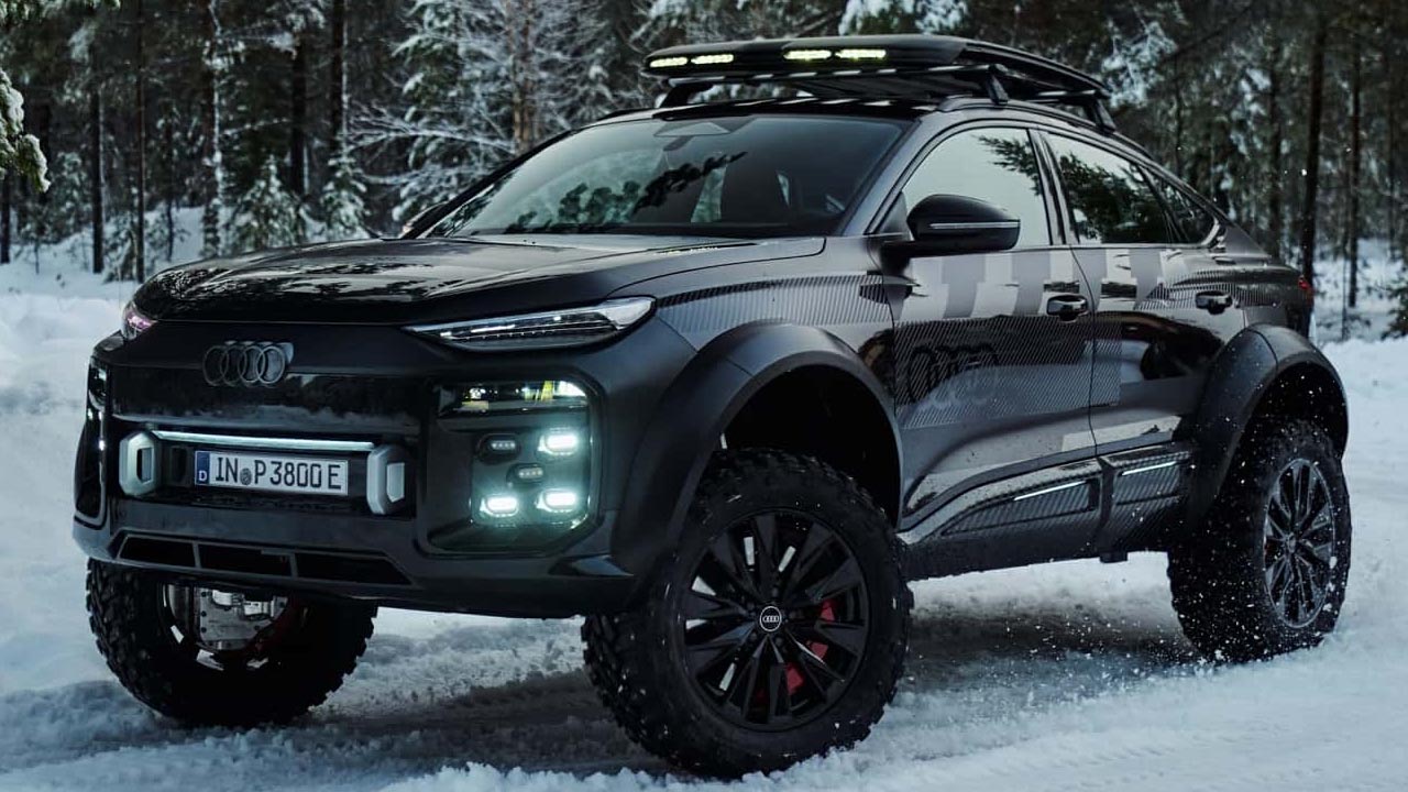 Audi Q6 E-Tron Offroad Concept Tanıtıldı