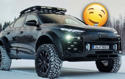 Audi Q6 E-Tron Offroad Concept Tanıtımı