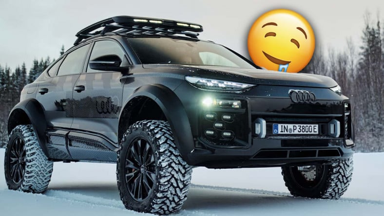 Audi Q6 E-Tron Offroad Concept Tanıtımı