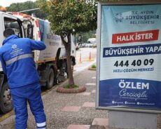 Aydın Büyükşehir Belediyesi’nden Efeler’de Kapsamlı Çevre Bakım Çalışması