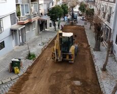 Aydın Büyükşehir Belediyesi’nden Mesudiye Caddesi’nde Yeni Yol Çalışmaları