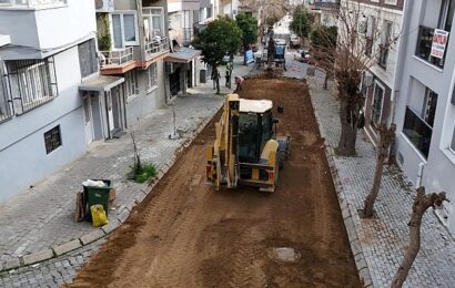 Aydın Büyükşehir Belediyesi’nden Mesudiye Caddesi’nde Yeni Yol Çalışmaları