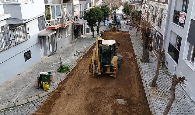 Aydın Büyükşehir Belediyesi’nden Mesudiye Caddesi’nde Yeni Yol Çalışmaları