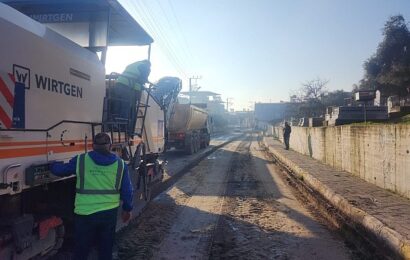 Aydın Büyükşehir Belediyesi’nden Yenilikçi Yol Yenileme Projeleri