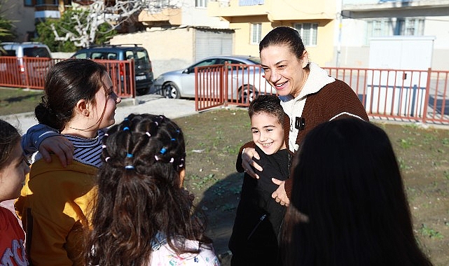 Başkan Ceritoğlu Sengel, Yeni Çocuk Parkının Açılışında Çocuklarla Bir Araya Geldi