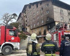 Bolu Kartalkaya Kayak Merkezi’nde Otel Yangınına Kocaeli İtfaiyesi Müdahale Etti