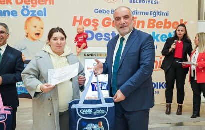 Canik Belediyesi’nden Anne Adaylarına Yönelik Bebek Destek Paketi