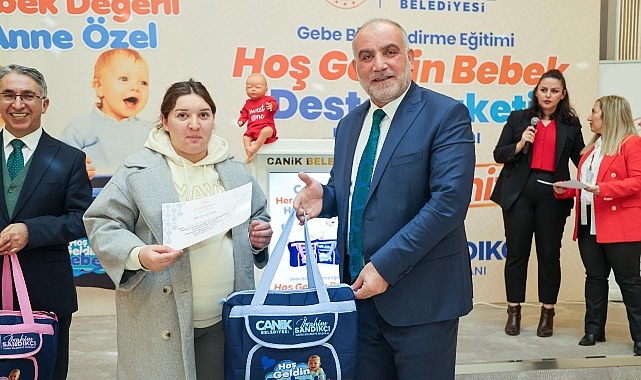 Canik Belediyesi’nden Anne Adaylarına Yönelik Bebek Destek Paketi