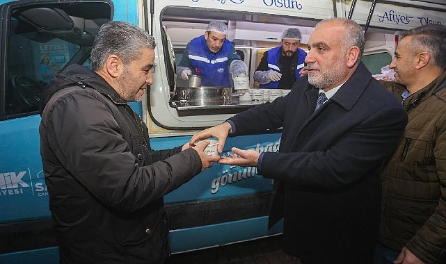 Canik Belediyesi’nden Sıcak Çorba İkramı