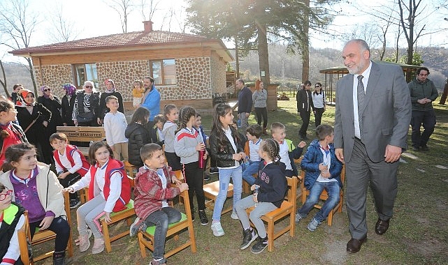 Canik Orman Okulu’nda Doğa ile İç İçe Eğitim