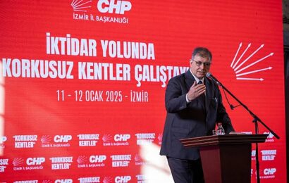 CHP İzmir İl Başkanlığı’ndan İktidar Yolunda Korkusuz Kentler Çalıştayı