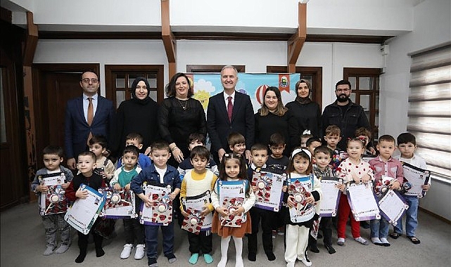 İnegöl Belediyesi Beşinci Mevsim Kreşinde Karneler Dağıtıldı